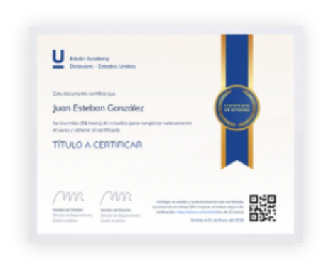 certificado